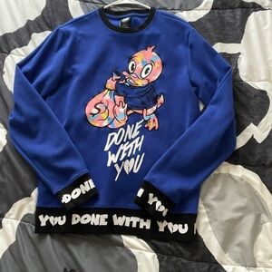 Unisex Blue design crewneck